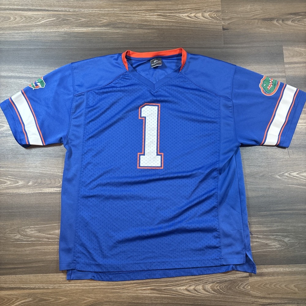 Knights Apparel University Of Florida #1 Gators Jersey Size L